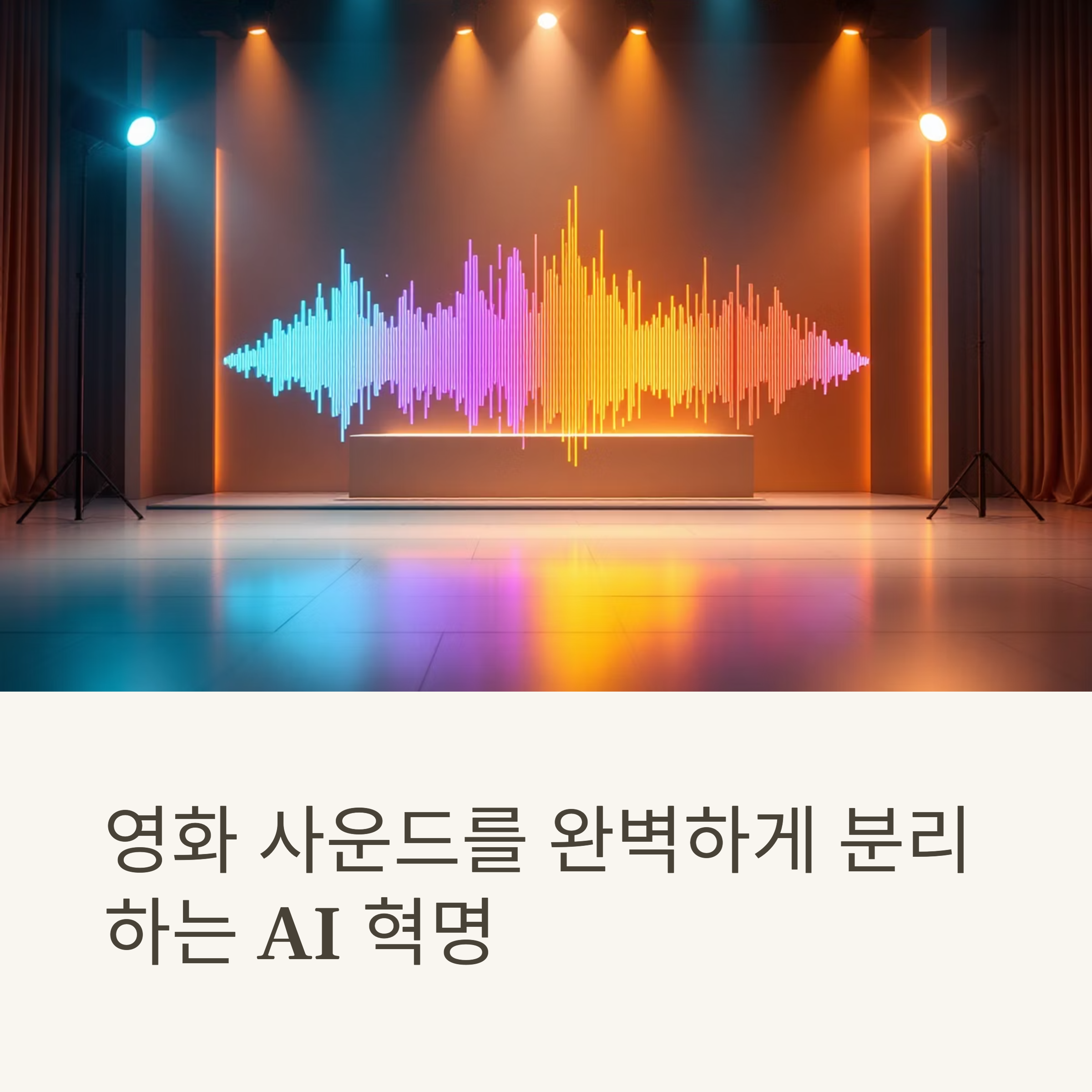 LyRuno AI로 혁신하는 오디오 트랙 분리 기술