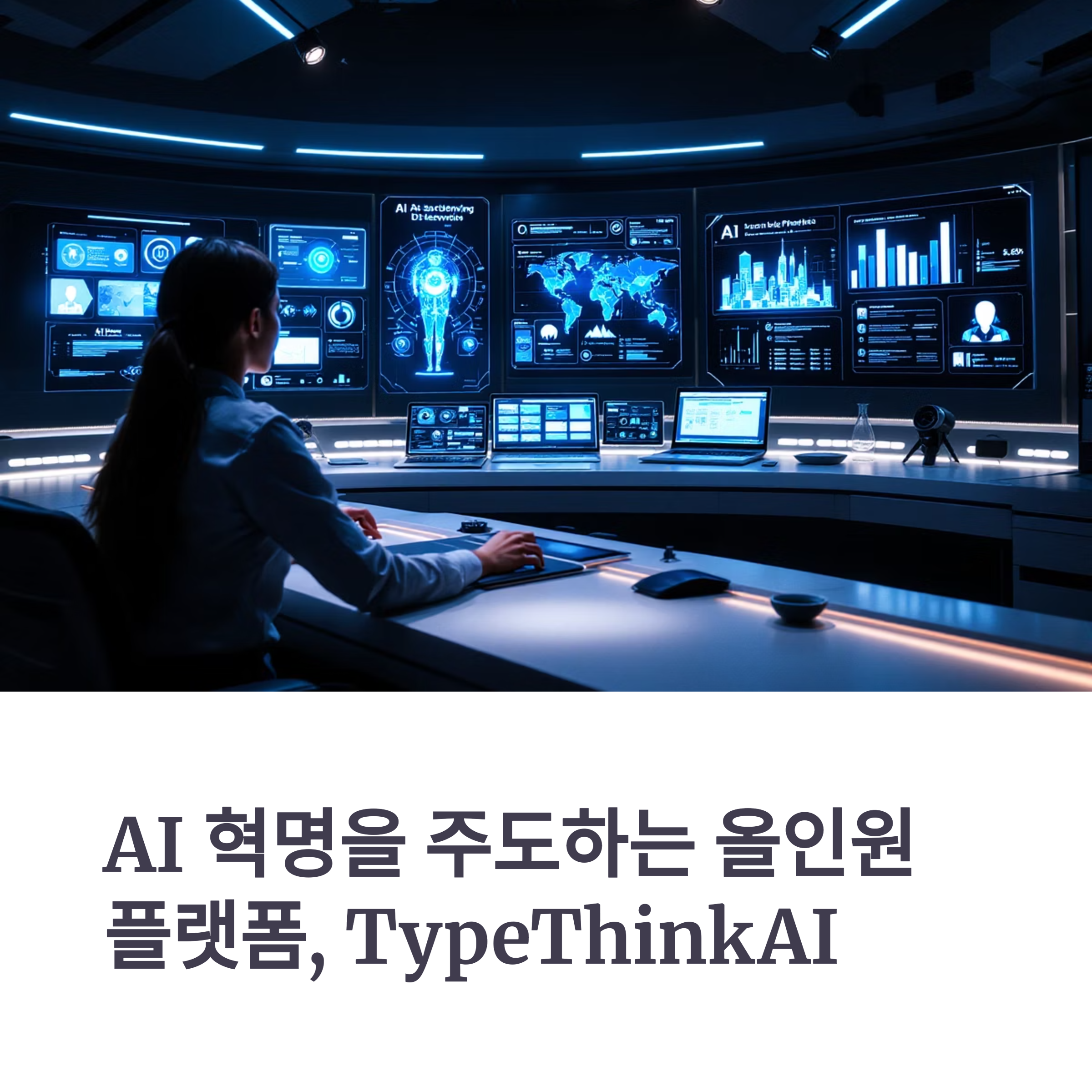 TypeThinkAI: 다양한 AI 모델을 한 곳에서 경험하는 혁신 플랫폼